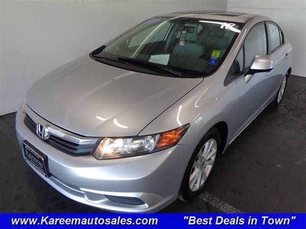 2012 Honda Civic EX-L FREE 1 Month/3000 Mile Limited Warranty Leather for sale in Sacramento , CA – photo 2