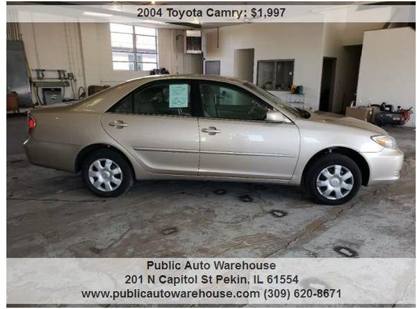 2004 TOYOTA CAMRY for sale in Pekin, IL – photo 2