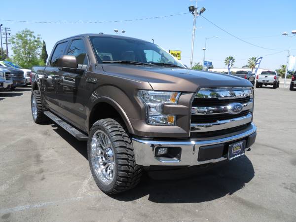 2015 F150 Lariat Custom 4x4 - - by dealer - vehicle for sale in Fowler, CA