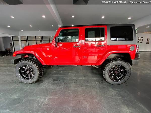 2016 Jeep Wrangler 4x4 Unlimited Sahara BRAND NEW LIFT WHEELS TIRES... for sale in Gladstone, OR – photo 9