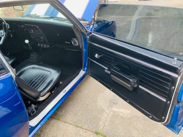 1968 Chevy Camaro four-speed for sale in Lynnwood, WA – photo 8
