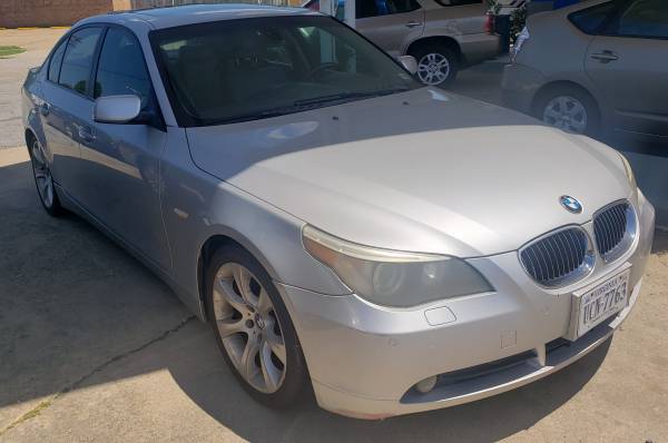 05 BMW 545i Leather Sunroof DVD low miles 110k loaded! - cars & for sale in Virginia Beach, VA