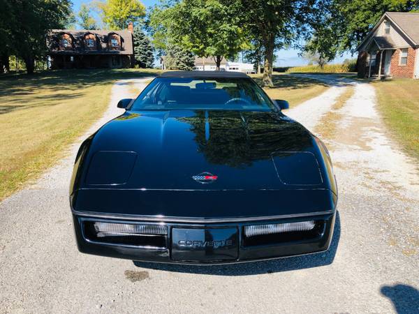 1989 *Chevrolet* *Corvette* *2dr Convertible* BLACK for sale in Cicero, IN – photo 4