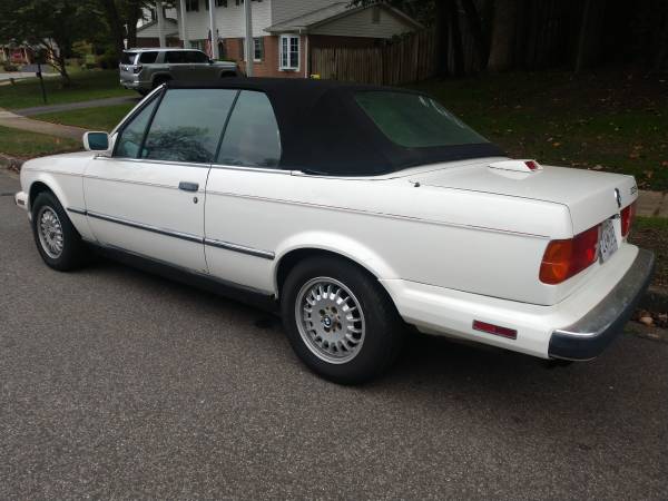 1987 E30 BMW 325i Convertible Vert for sale in Springfield, District Of Columbia – photo 4