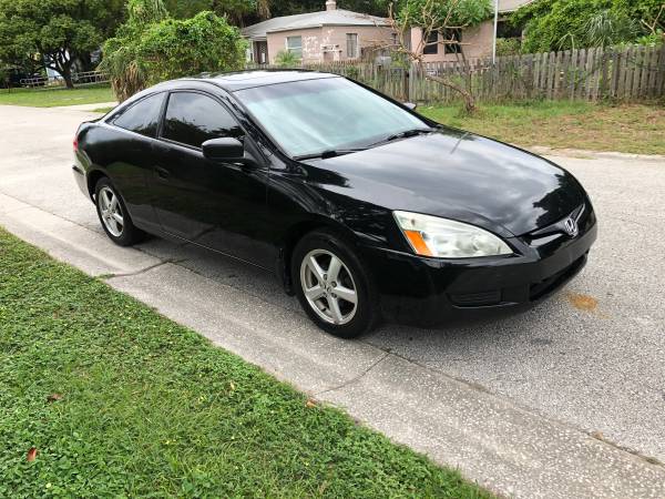 2005 honda accord EX coupe V6 VTEC runs great cold AC one owner for sale in SAINT PETERSBURG, FL – photo 5
