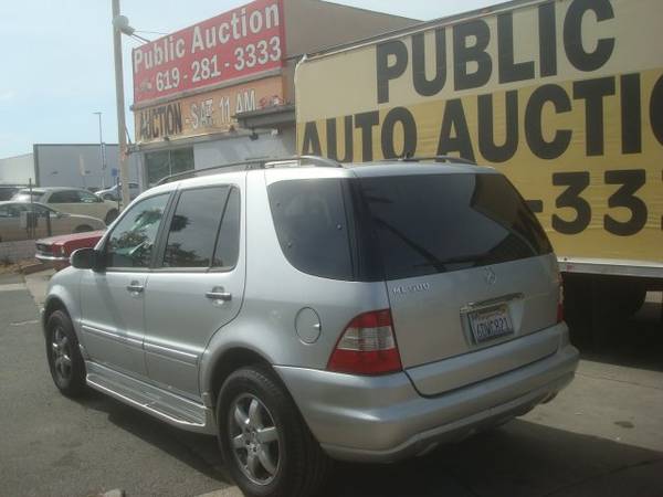 2004 Mercedes-Benz M-Class Public Auction Opening Bid for sale in Mission Valley, CA – photo 3