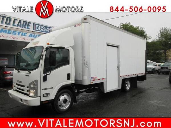 2016 Isuzu NPR HD 20 FOOT BOX TRUCK LIFTGATE, SIDE DOOR - cars & for sale in south amboy, VT