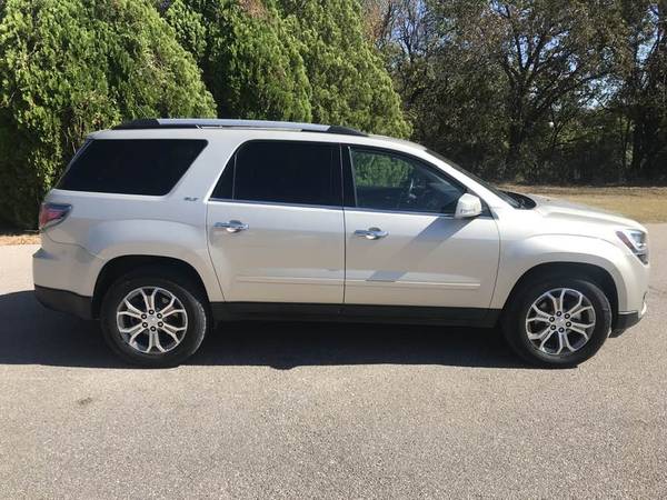 Very nice 2014 GMC Acadia SLT Front Wheel Drive - - by for sale in Wellington, KS – photo 2