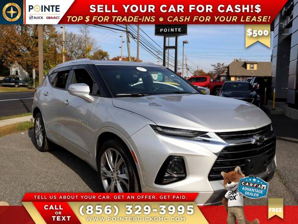 832/mo - 2019 Chevrolet Blazer Premier FOR ONLY for sale in Other, NJ