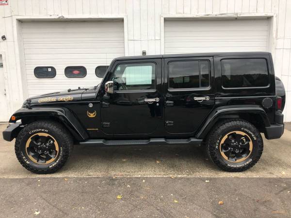 2014 Jeep Wrangler Unlimited 4x4 - Golden Eagle Edition - Leather -... for sale in binghamton, NY – photo 7
