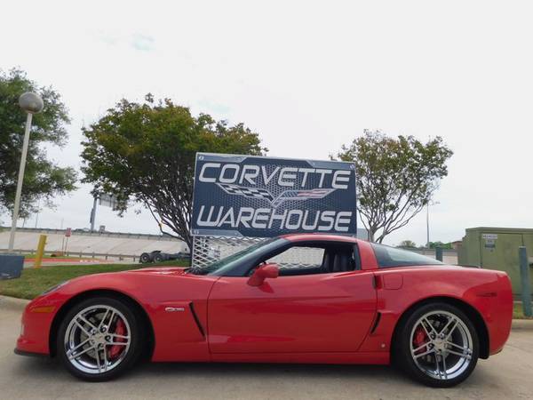 2008 Chevrolet Corvette Z06 Hardtop 2LZ, NAV, Chrome Wheels for sale in Dallas, TX – photo 2