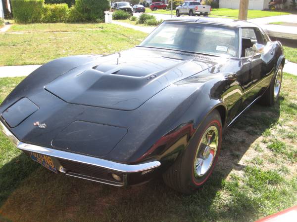 1968 Corvette 427/390 4 speed stored since 1996 s matching P/W for sale in Merrick, NY