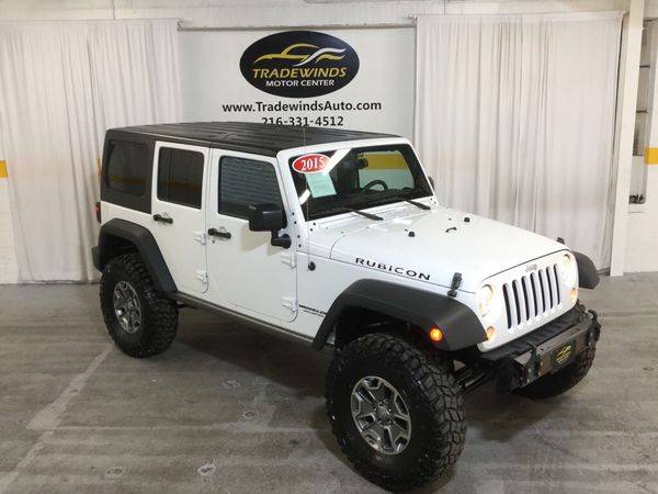 2015 JEEP WRANGLER UNLIMI RUBICON LOW MONTHLY PAYMENTS! for sale in Cleveland, OH