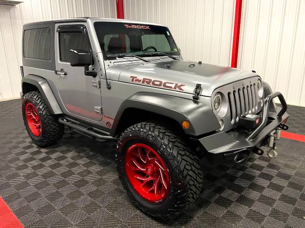 2015 Jeep Wrangler T-ROCK Hardtop 4x4 suv Gray - - by for sale in Branson West, MO – photo 11