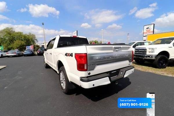 2018 Ford F-150 F150 F 150 Platinum SuperCrew 5 5-ft Bed 4WD - cars for sale in Orlando, FL – photo 11