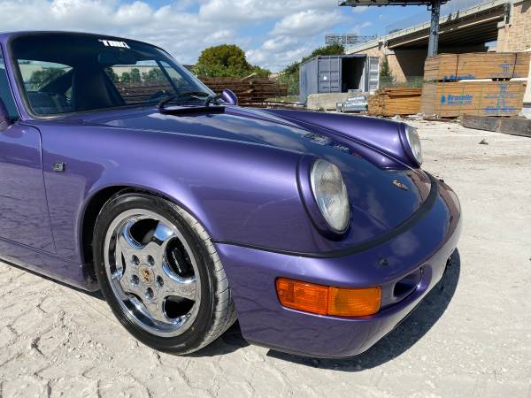 1991 Porsche 911 964 Viola Blue Metallic-SUNROOF DELETE-33K MILES for sale in Miami, NY – photo 2