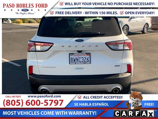 2021 Ford Escape Titanium Hybrid - - by dealer for sale in Paso robles , CA – photo 5