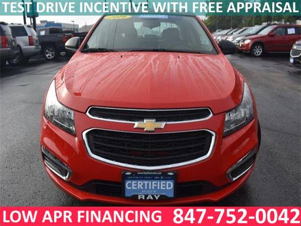 2016 Chevrolet Cruze Limited LS Sedan Certified Bad Credit Ok for sale in Fox_Lake, IL – photo 11