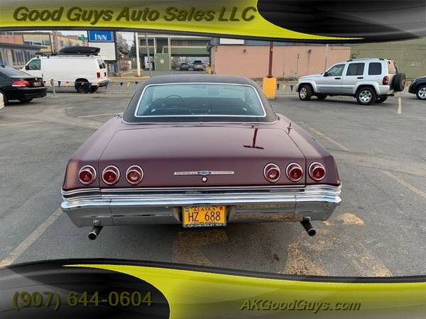 1965 Chevrolet Impala SS / Orginal Sale Docs / Low miles / 396 / for sale in Anchorage, AK – photo 6
