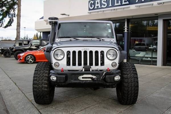 2014 Jeep Wrangler 4x4 4WD Unlimited Rubicon SUV - cars & trucks -... for sale in Lynnwood, WA – photo 4
