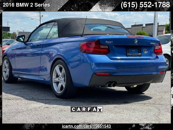2016 BMW 2 Series 2dr Conv 228i RWD - - by dealer for sale in Murfreesboro, TN – photo 5