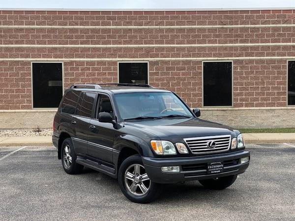 2007 Lexus LX 470: LOADED! AWD 3rd Row Seating DVD NAVI for sale in Madison, WI