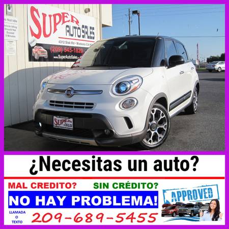 *$1495 Down & *$289 Per Month on this 2014 Fiat 500L Trekking... for sale in Modesto, CA – photo 3