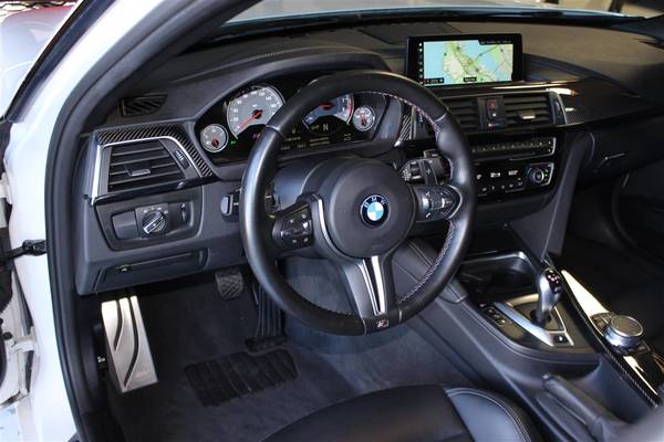 2018 BMW M3 COMPETITION PK WHITE.NAV/iPOD/USB/444HP/WARRANTY/17K MLS for sale in SF bay area, CA – photo 16