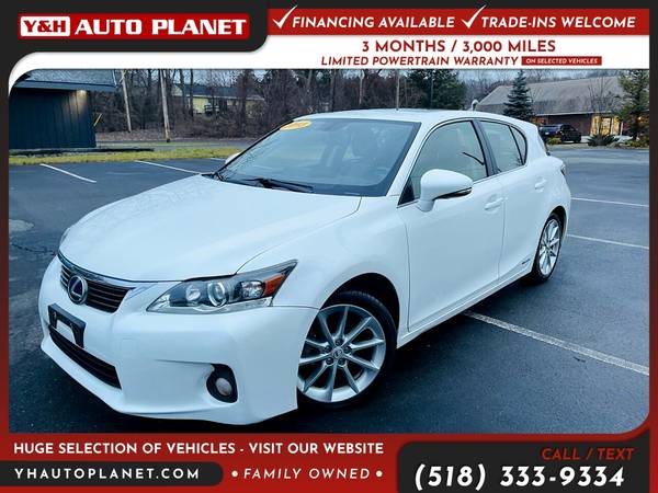 267/mo - 2013 Lexus CT 200h 200 h 200-h BaseHatchback - cars & for sale in West Sand Lake, NY