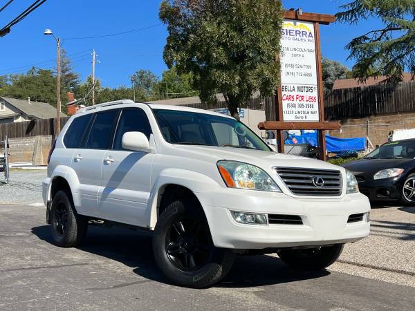 2004 Lexus GX470 AWD with 3 month/3, 000 mile warranty - cars & for sale in Auburn , CA