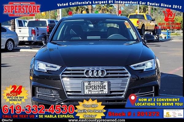 2017 AUDI A4 2.0T PREMIUM PLUS SEDAN-EZ FINANCING-LOW DOWN! - cars &... for sale in El Cajon, CA – photo 3