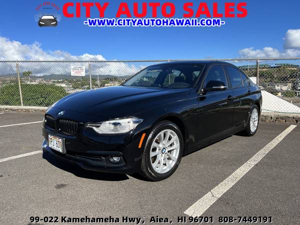 CITY AUTO SALES 2018 BMW 3 Series 320i Sedan 4D One Owner - cars for sale in AIEA, HI