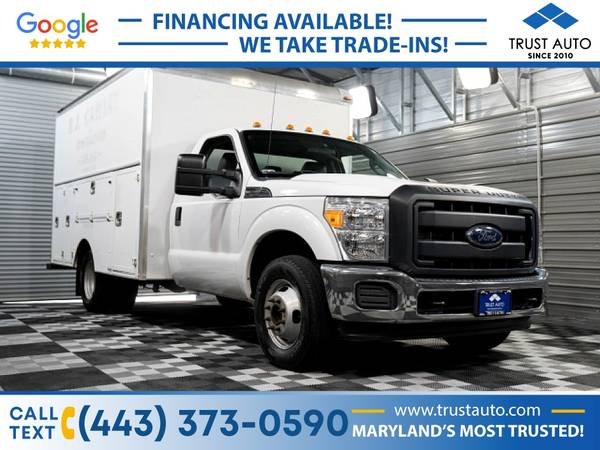 2016 Ford Super Duty F-350 DRW XL RWD Dually 128FT Work Box Utility for sale in Sykesville, MD – photo 4