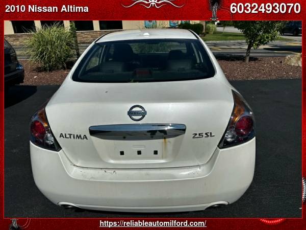 2010 Nissan Altima 2 5 S 4dr Sedan - - by dealer for sale in Milford, NH – photo 8