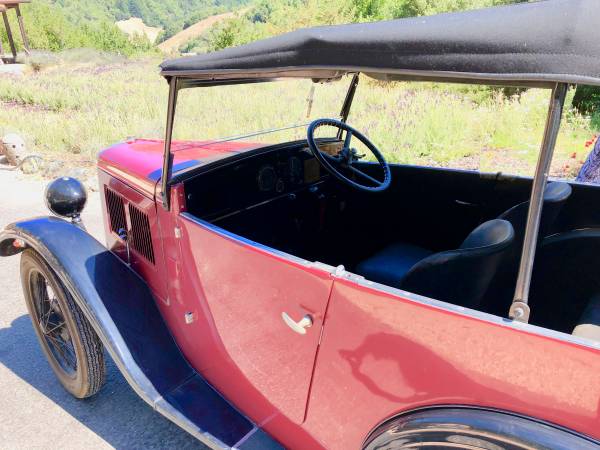 Classic Antique Tiny Car 1931 Austin 7 Touring excellent ++ for sale in Nicasio, CA – photo 7