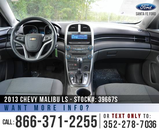 2013 Chevy Malibu LS *** XM, OnStar, Cruise Control, Bluetooth *** for sale in Alachua, FL – photo 14