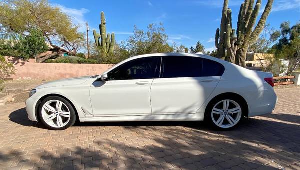 BMW 740i 2016 - Customized, White, Tan/Black Inside for sale in Phoenix, AZ – photo 4