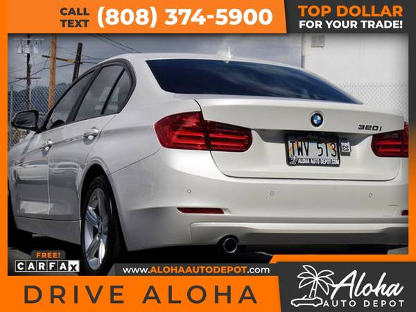 2015 BMW 3 Series 320i 320 i 320-i Sedan 4D 4 D 4-D for only for sale in Honolulu, HI – photo 8