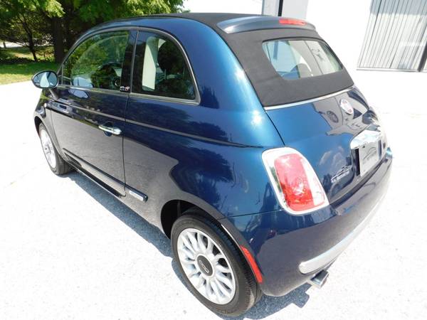 2013 *FIAT* *500* *Lounge convertible* Verde Azzurro for sale in Downingtown, PA – photo 6