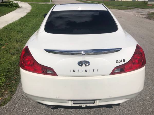 2013 INFINITI G37S RARE 6 SPEED MANUAL,WHITE ON BLK,$1700 DOWN!! for sale in Hollywood, FL – photo 8