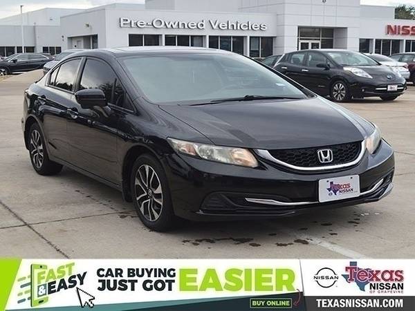 2014 Honda Civic EX - - by dealer - vehicle automotive for sale in GRAPEVINE, TX – photo 2
