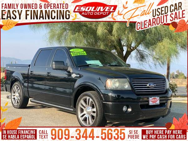 2007 Ford F-150 Harley Davidson 4dr SuperCrew 5.5 ft. SB - cars &... for sale in Rialto, CA