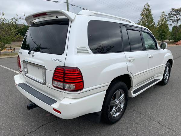 2006 Lexus LX470 - Gorgeous Crystal Pearl White - Dealer Serviced! for sale in Springfield, District Of Columbia – photo 6