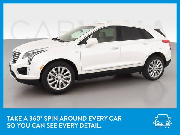 2018 Caddy Cadillac XT5 Platinum Sport Utility 4D suv White for sale in Bakersfield, CA – photo 3