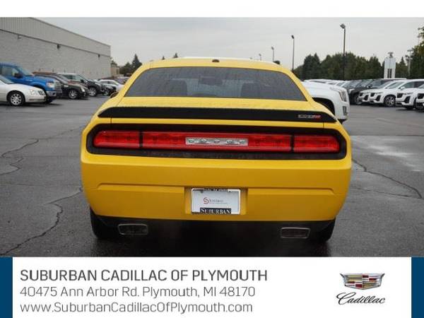 2010 Dodge Challenger coupe SRT8 - Dodge Detonator Yellow Clearcoat for sale in Plymouth, MI – photo 4