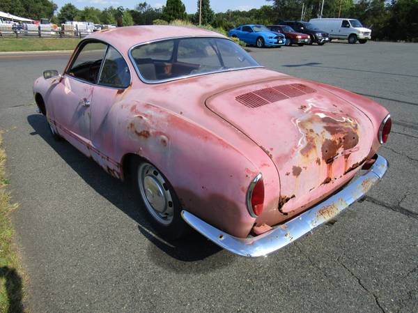 1968 VW Karmann Ghia Project with Parts for sale in Elkwood, VA – photo 9