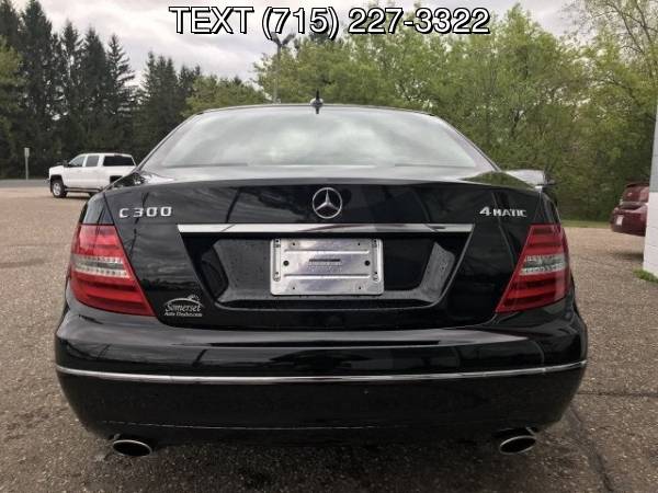 2012 MERCEDES-BENZ C-CLASS C 300 LUXURY GUARANTEED CREDIT APPROVAL for sale in Somerset, WI – photo 5