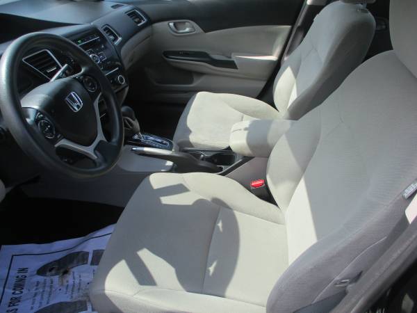 2013 Honda Civic LX/ 4 dr. sedan automatic/VERY CLEAN for sale in Johnston, RI – photo 9
