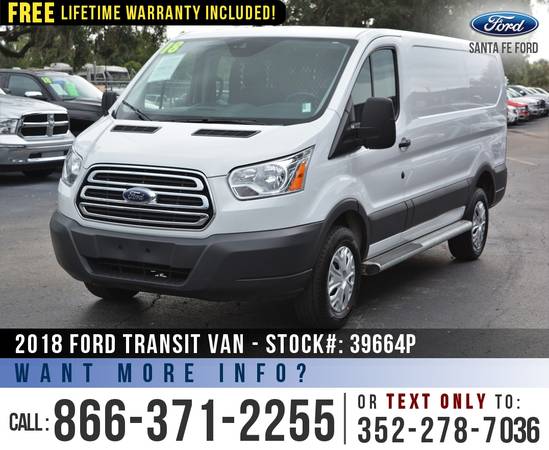 *** 2018 Ford Transit Van *** Cruise - Warrany - Financing Available! for sale in Alachua, GA – photo 3