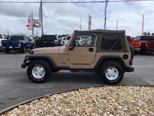 1999 Jeep Wrangler Desert Sand Pearl WOW... GREAT DEAL! for sale in Pensacola, FL – photo 11